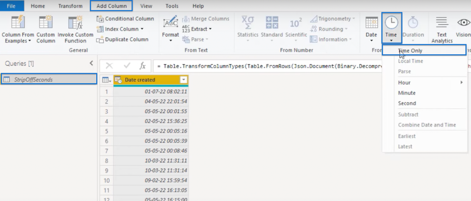 Full UI-Drive Approach for DateTime Values