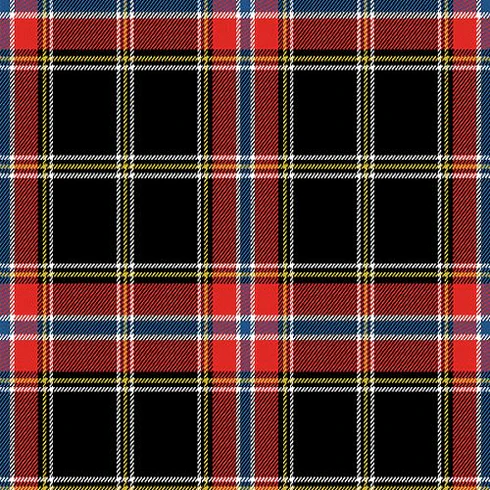 Inspired by the Aurora Borealis in the night sky, frequently seen in Norway, this Norwegian Night Tartan was designed, using the Scotweb online tartan designer, for all those associated with Norway.