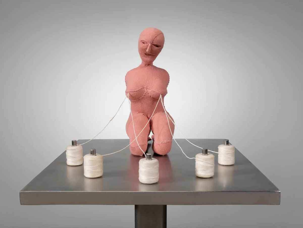 louise bourgeois textile art good mother