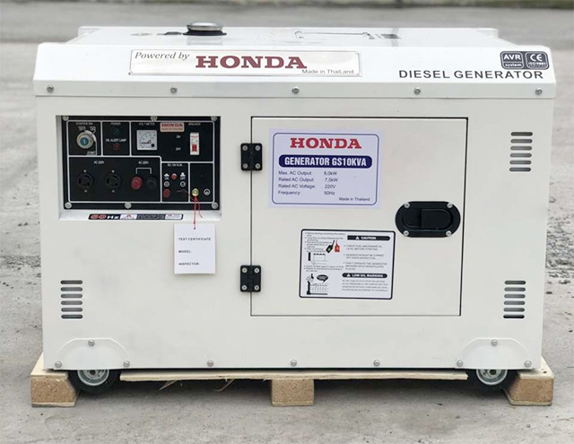 Máy phát điện Honda được đánh giá cao