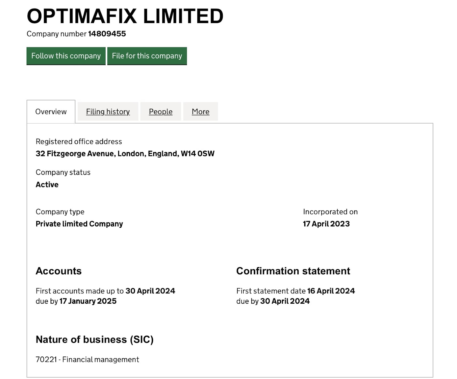 Optima Fix Ltd: отзывы клиентов  о компании в 2023 году