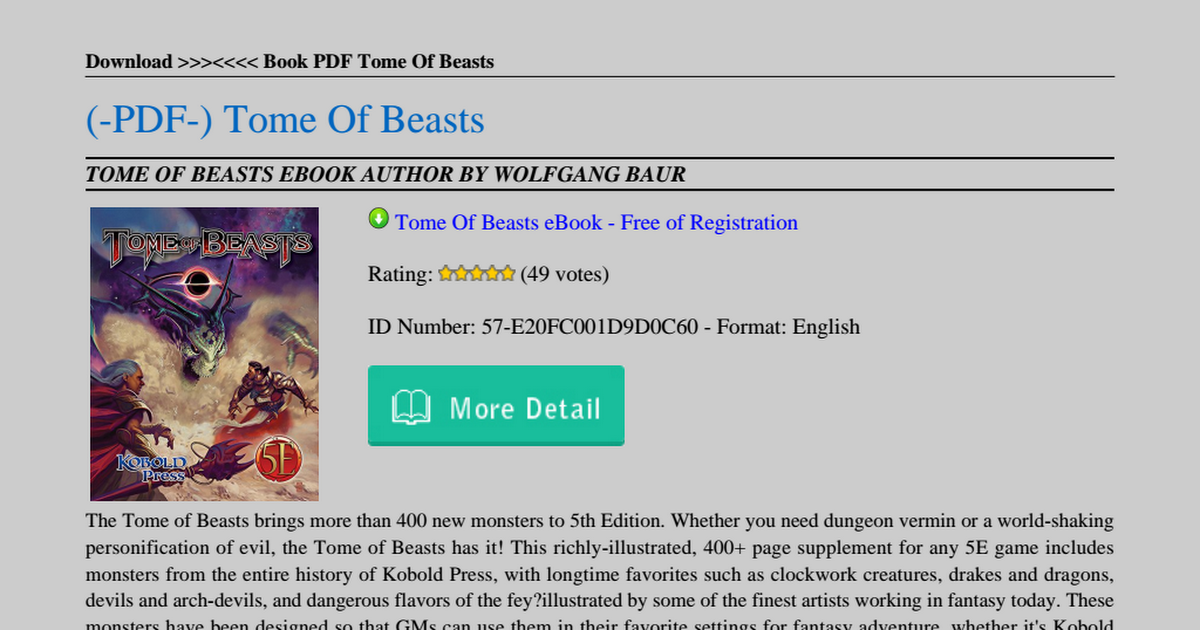 Tome-Of-Beasts.pdf - Google Drive