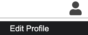 edit profile from account menu