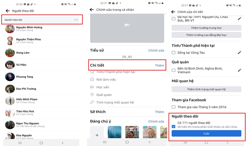 Làm sao để biết ai theo dõi mình trên facebook