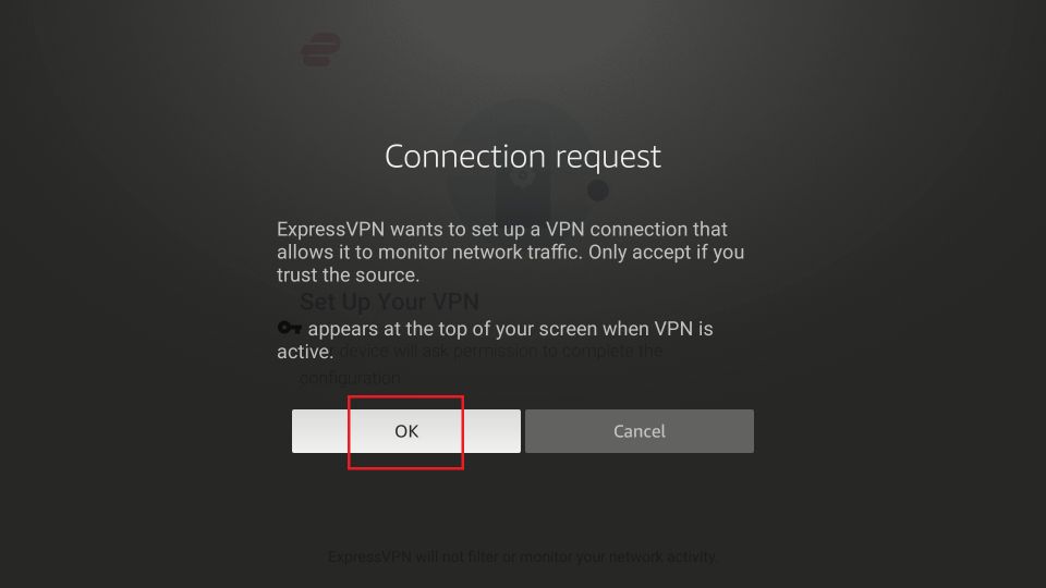 vpn connection request