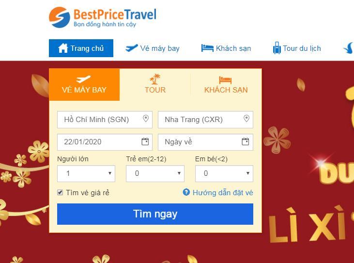 Đơn giản để săn vé máy bay giá rẻ trên BestPrice
