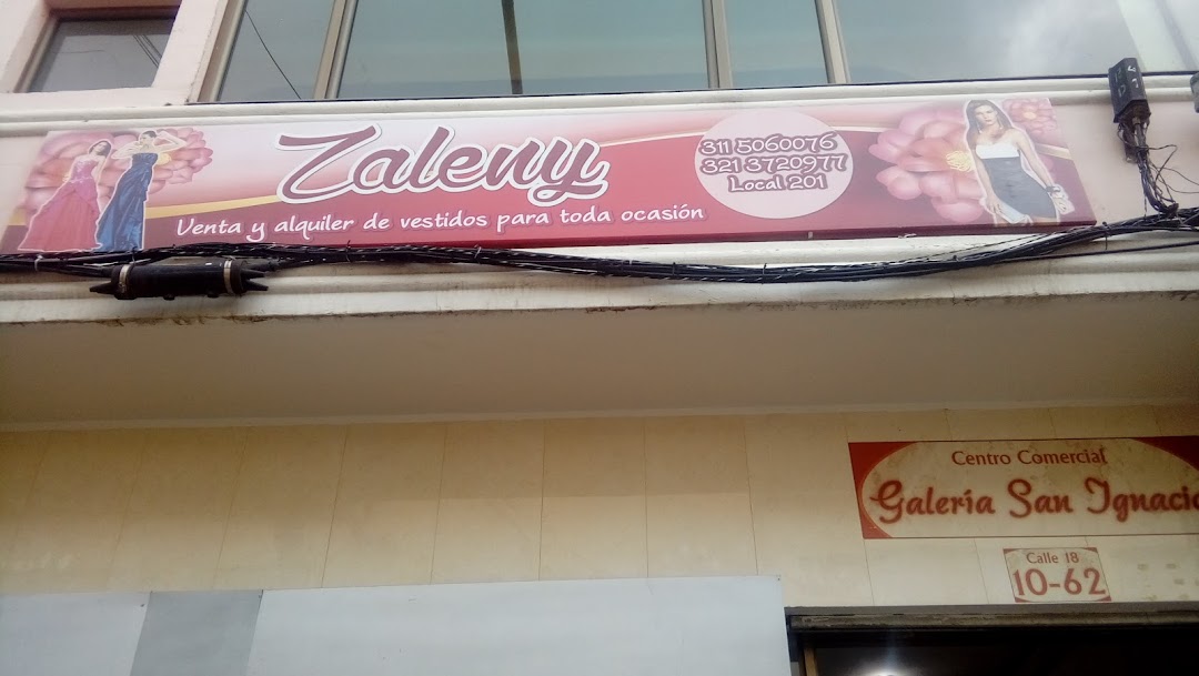 zaleny vestidos