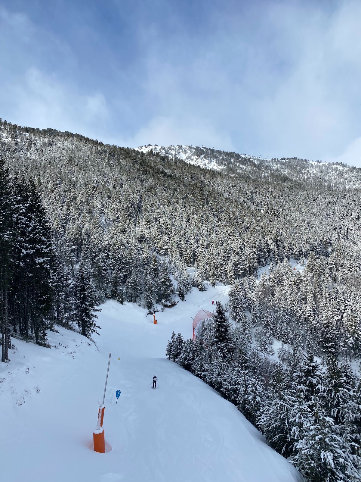 Imagen de nuestro compañero Josep en Vallnord el 25/01. Las condiciones aquí esta temporada son inmejorables.