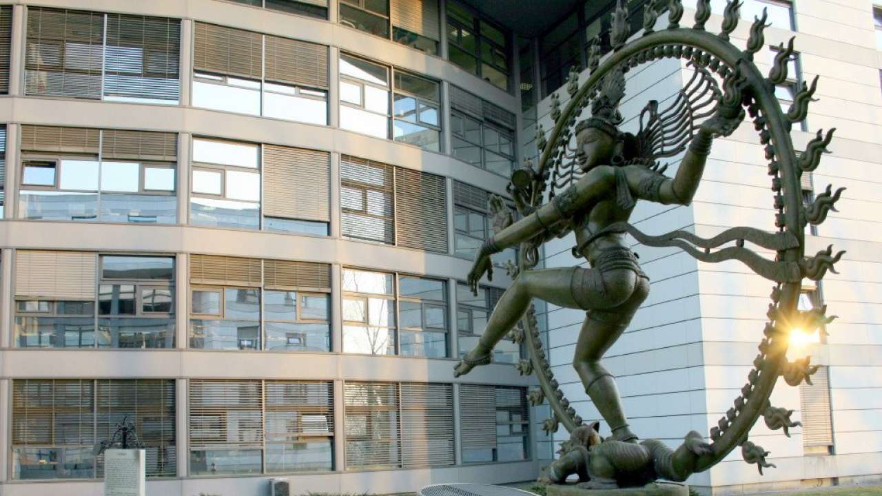 The dancing Shiva statue in Switzerland outside the world's largest particle physics lab