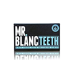 mr blanc minty fresh teeth whitening strips