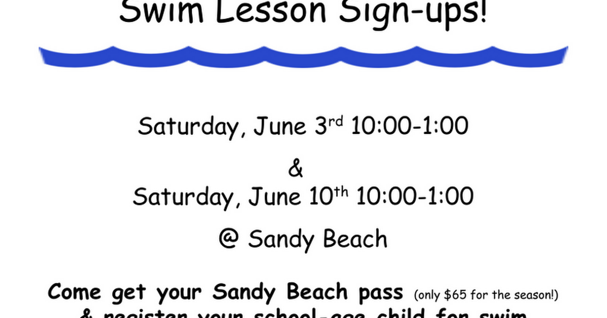 SANDY BEACH swim lesson flyer 2017.doc