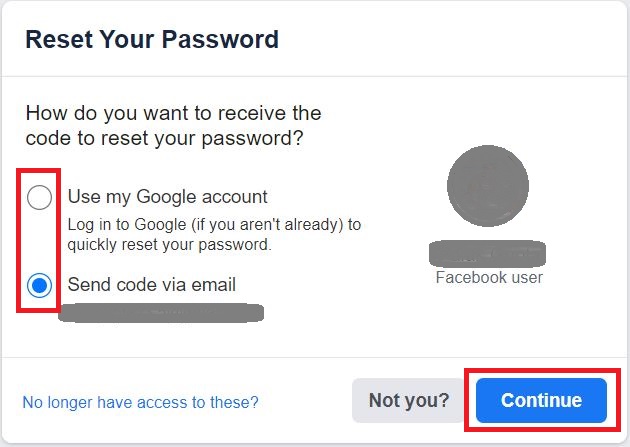 bypass Facebook two factor authentication