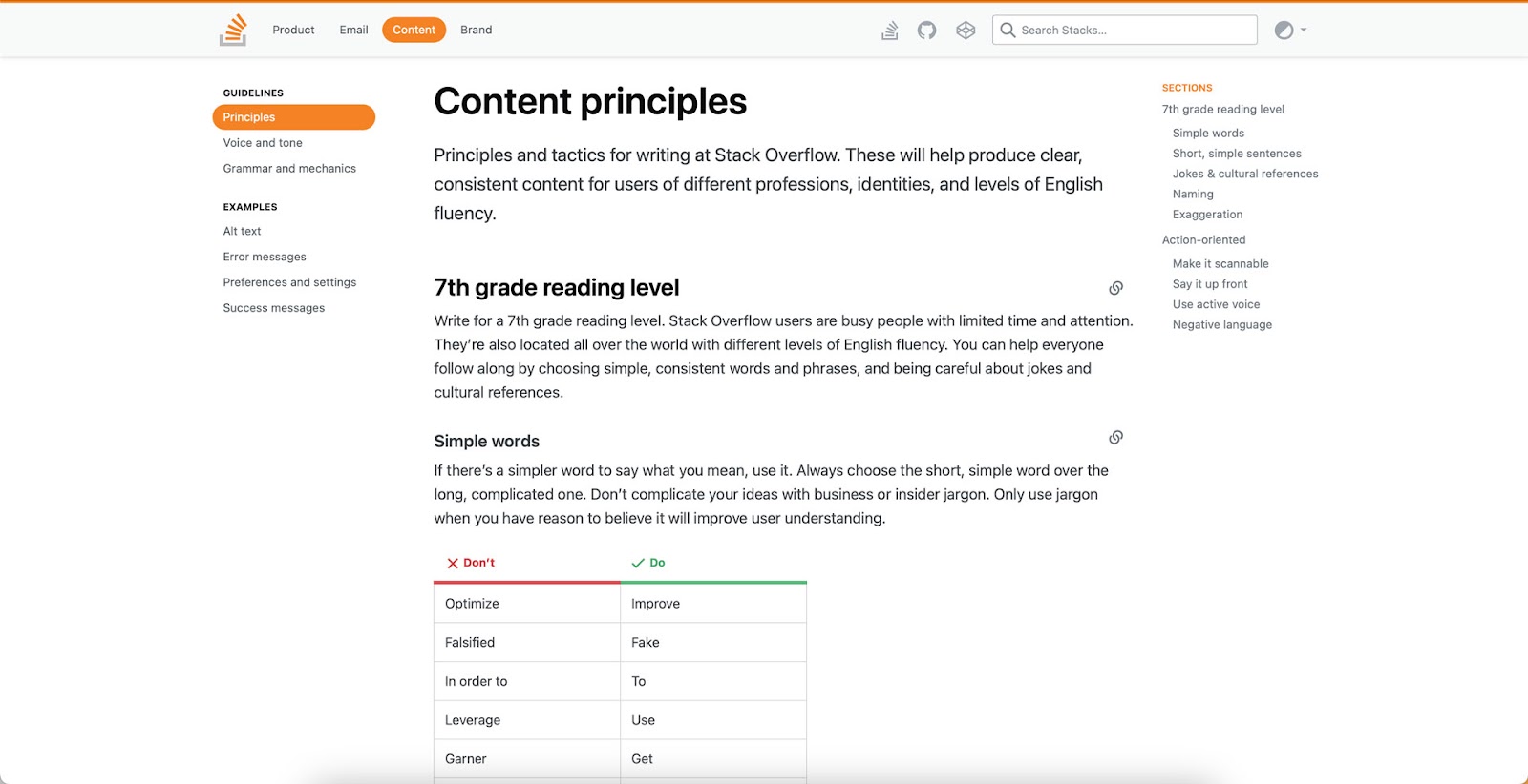 Stack Overflow design system outlines ux design strategy