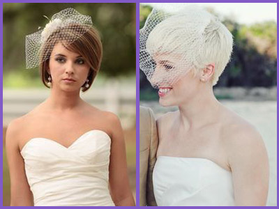 Csodás esküvői frizura rövid hajból – csak néhány kiegészítő kell hozzá! -  Esküvő Online