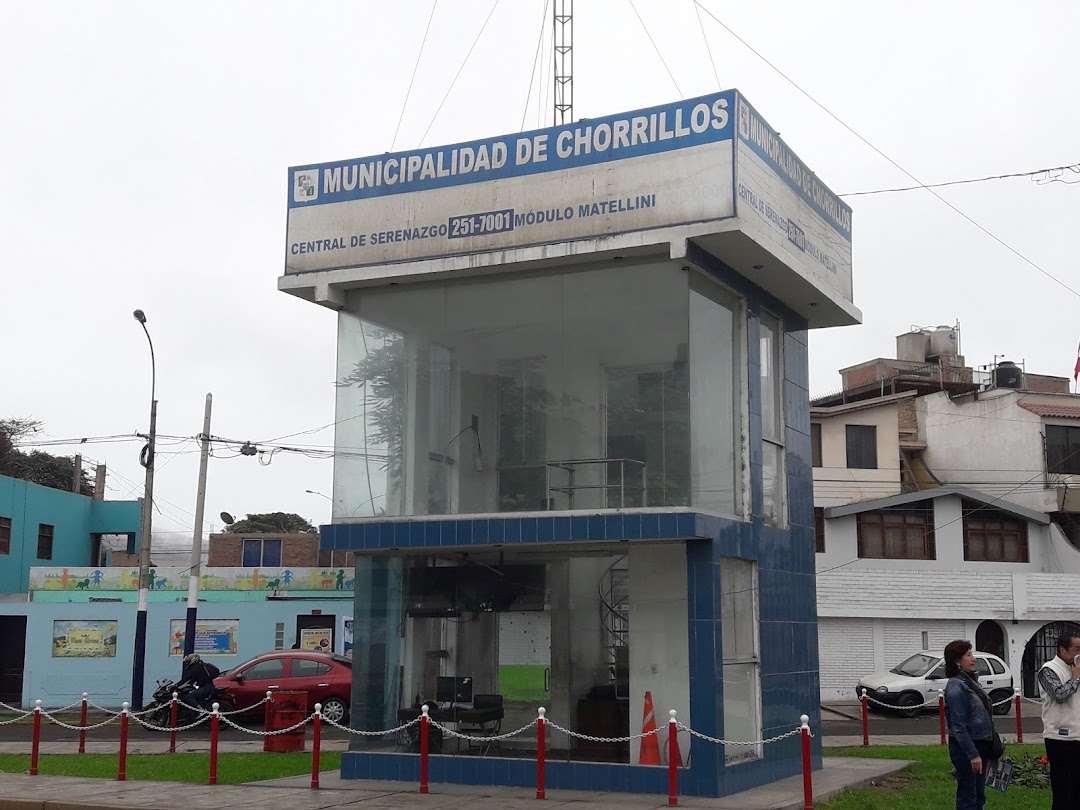 Modulo de seguridad ciudadana Municipalidad De Chorrillos