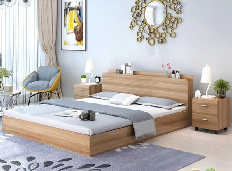 Giường ngủ gỗ