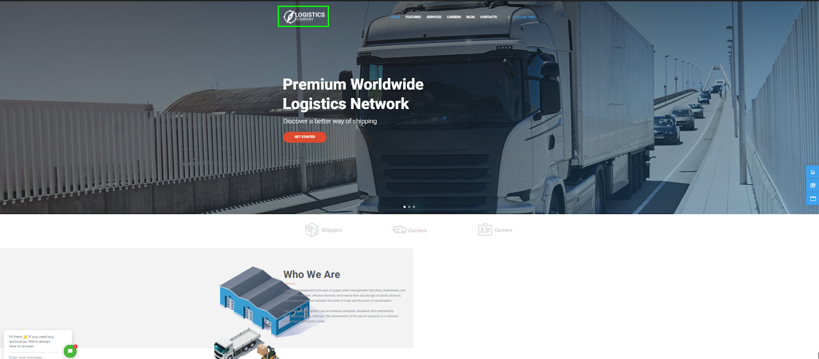 TransPress  Logistics - Warehousing and Transportation WordPress theme