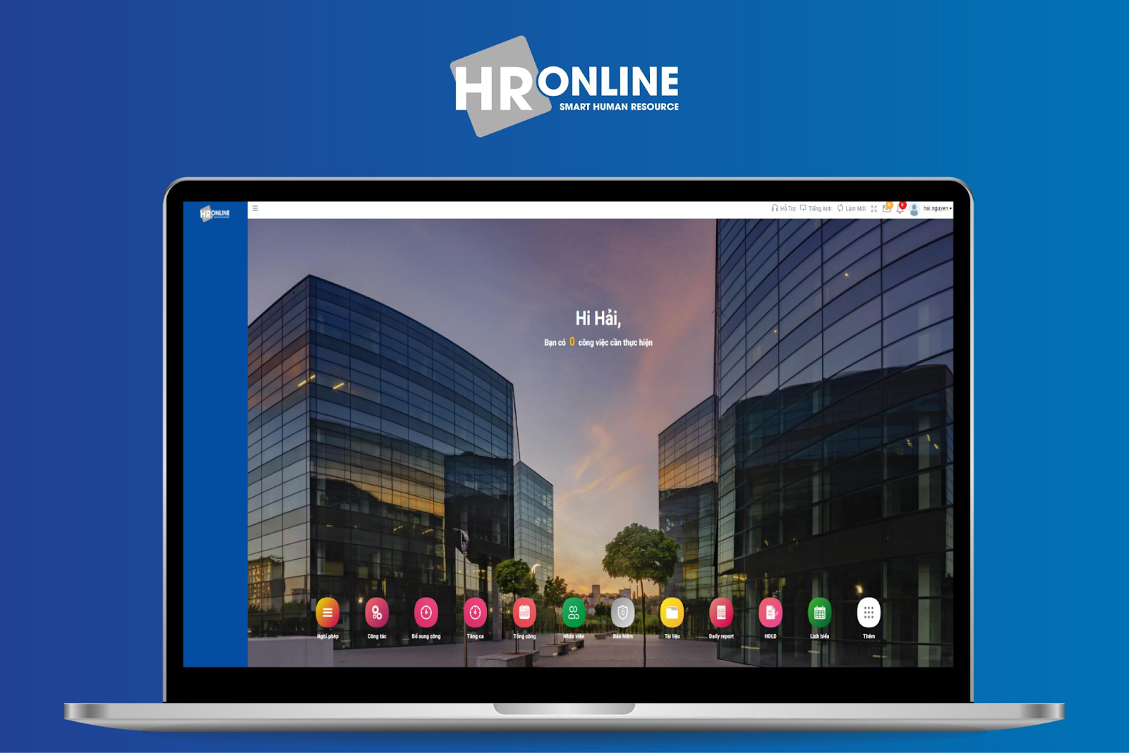 HrOnline - Giải pháp nhân sự toàn diện cho doanh nghiệp