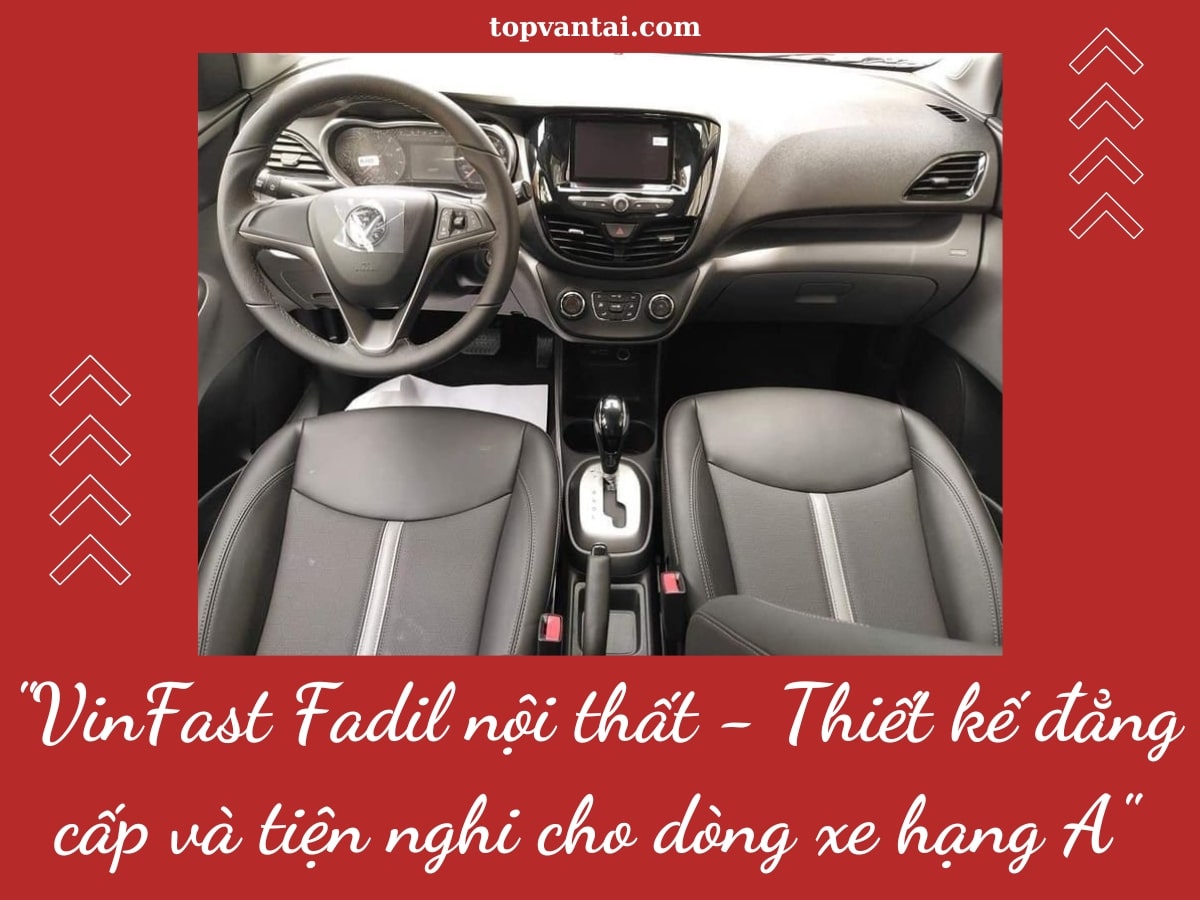 VinFast Fadil nội thất