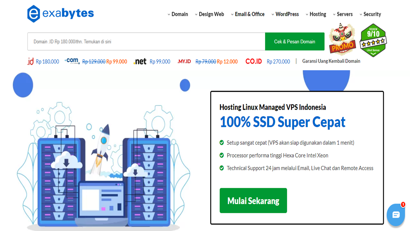 7 Langkah Mudah Order Layanan VPS Exabytes - 2024