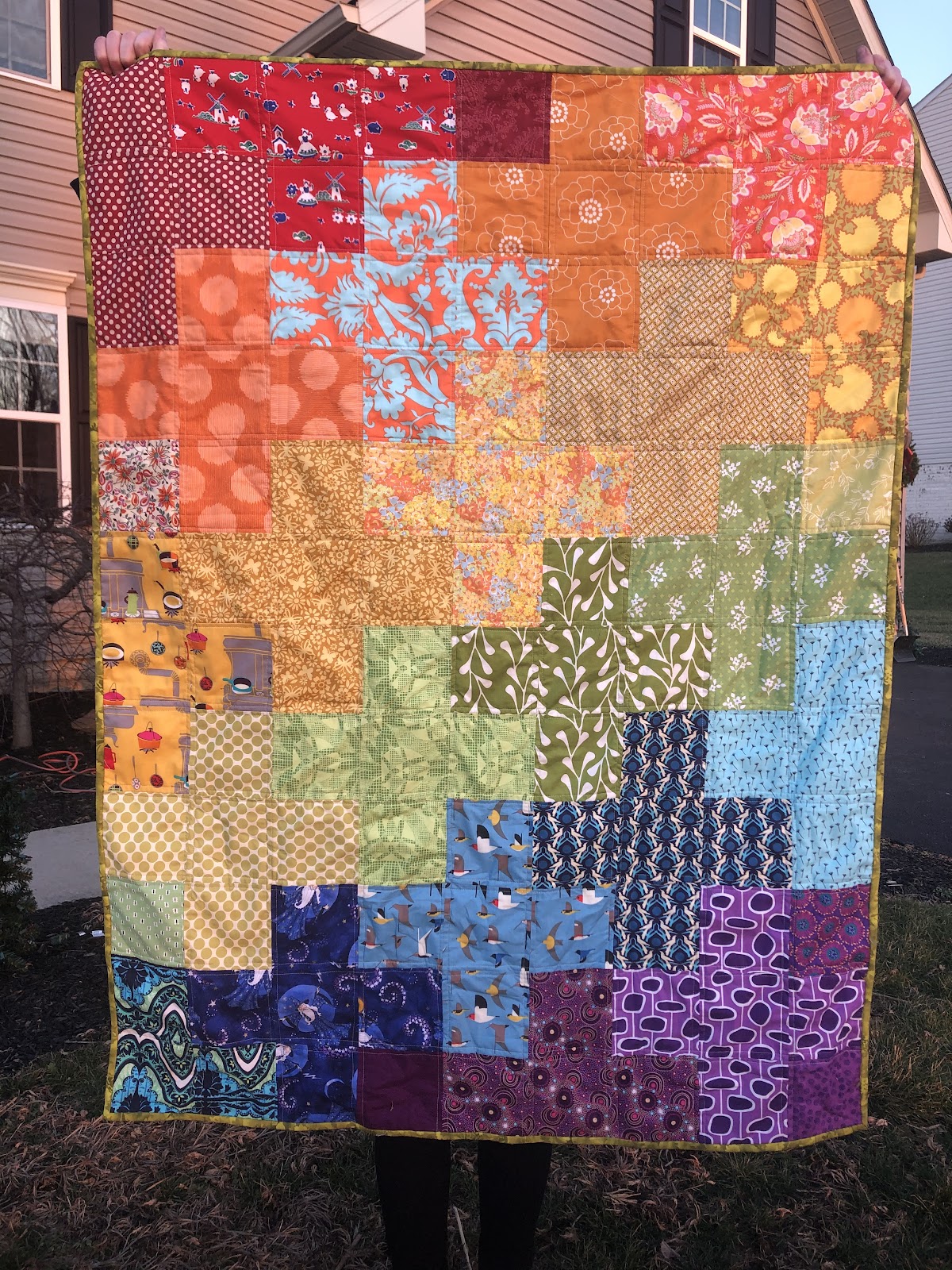 November Challenge - Cohesive Scrappy Quilts by Angela