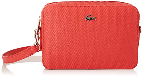 Lacoste Women's NF2731CE Chantaco Shoulder Bag Pink (Bittersweet)