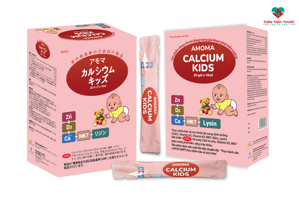 Unical Kids Calicium bổ sung canxi d3 mk7 cho xương chắc khỏe