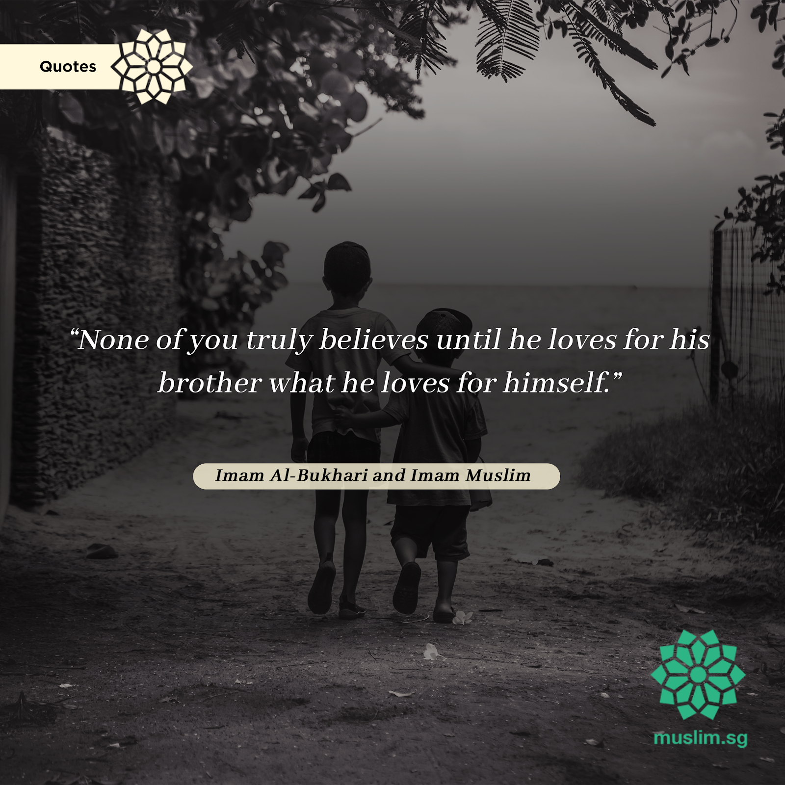 islam quotes on love for a brother what you love for yourself