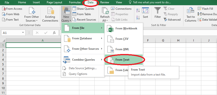 How to Import Text Files to Excel - Shiksha Online