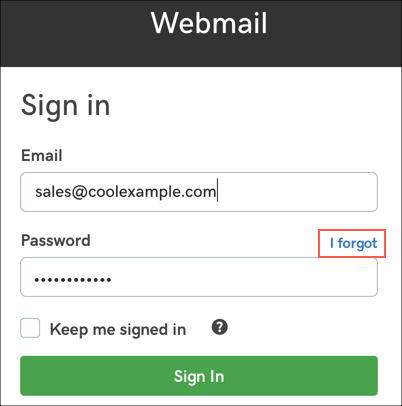 GoDaddy Workspace Email Password