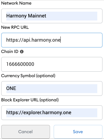 Transfer Harmony ONE