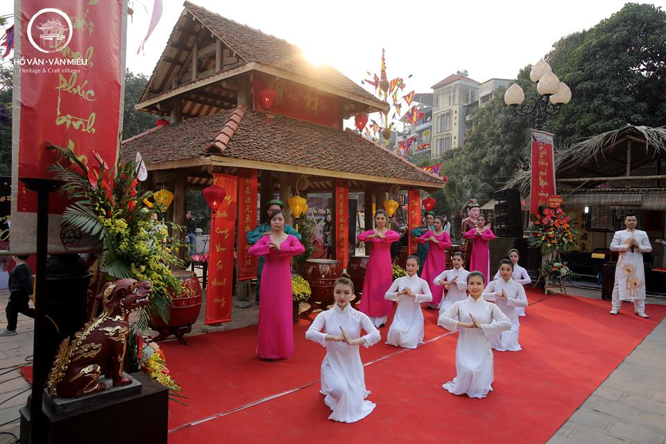 Ngày hội xuân diễn ra tại Hồ văn – Văn Miếu