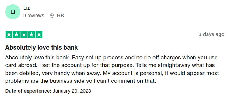 Starling bank reviews