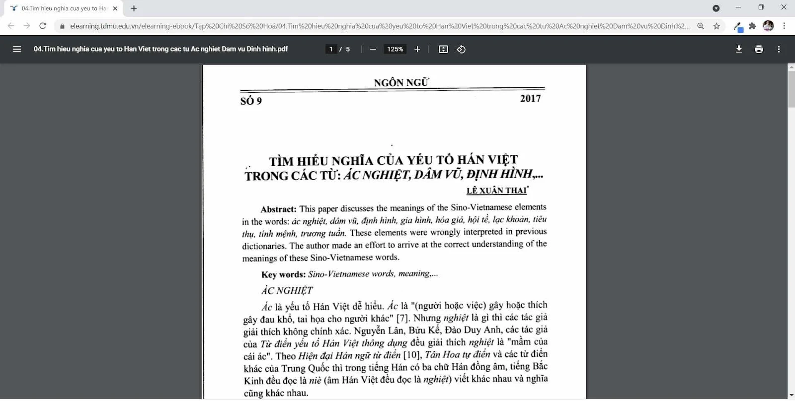 Mình hoang mang quá khi đọc bài viết nghiên cứu giảng giải Hán Việt của thầy PGS TS Lê Xuân Thại 